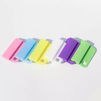 6pcs/lot Cute Paper Clips Kawaii Stationery Notebook Index Holder Journals Planner Clips Bookmarks for Book School Supplies