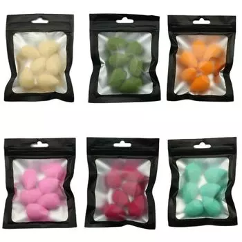 6pcs Mini Makeup Sponge Puff Beauty Powder Sponge for Makeup Concealer Liquid Foundation Face Cosmetic Puff Make Up Spong