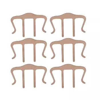 6Pcs Music Book Clips Bronze Color Stainless Steel Light Weight Proper Size Music Book Page Holders
