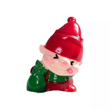 6Pcs/set Creative Xmas Elf Character Resin Handicraft Christmas Landscape Accessories Car Ornam S7T3 6pcs per set-One size