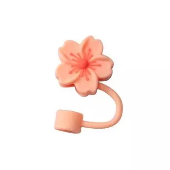 6Pcs Silicone Flower Straw Covers 10mm Straw Tips Protectors Dust-Proof Drinking Caps Straws Stopper for Stanley 30/40oz Tumbler CHINA
