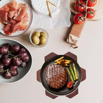 6Pcs Wooden Coaster Cup Coasters Reusable Puzzle Tea Pad Drink Jigsaws for End