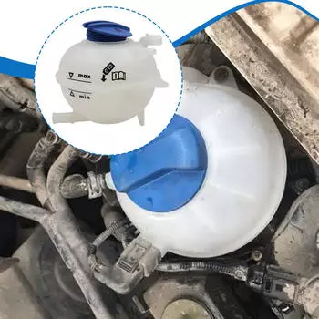 6Q0121407 Расширительный бачок перелива охлаждающей жидкости Простой в сборке Аксессуар Легкий 20x16x16см Запасной