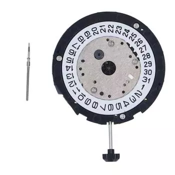 6S20 кварцевый механизм часов 15 линий 3 стрелки дата на 4,5 часа календарь детали механизма часов с