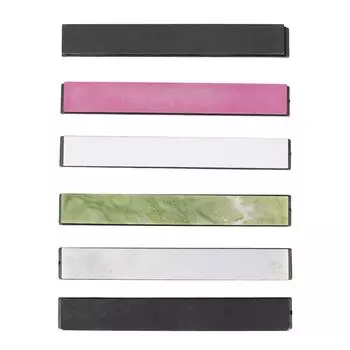 6шт 800?10000 зернистость точильных камней набор ножей точильный камень масляный камень точилка для кухонных инструментов