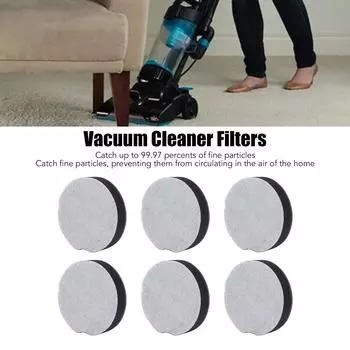 6шт фильтр для пылесоса хлопок силикон ABS аксессуары для пылесоса Bissell 1520 серии 1604896