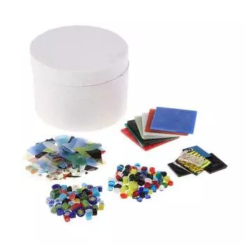 6шт качественная микроволновая печь комплект для DIY плавления стеклянных ювелирных изделий инструмент as described разноцветный