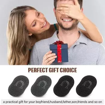 6шт ладонная щетка для шампуня легкая долговечная эргономичная премиум борода для путешествий 6pcs