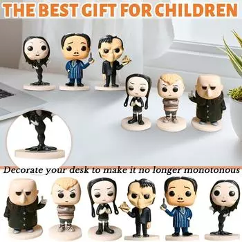 6шт мультяшных фигурок персонажей игрушек в подарок | Виниловые фигурки для домашнего декора One Size