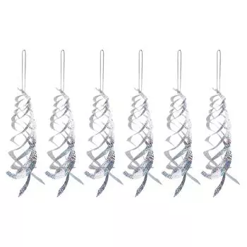 6шт отпугиватель птиц отражатель серебряный спиральный лист отпугиватель птиц инструмент для отпугивания птиц для фермерского сада