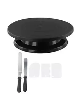 6шт поворотный стол для торта набор для украшения торта аксессуары для выпечки инструмент новые детали