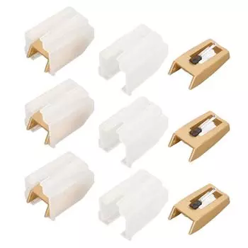 6шт. Проигрыватель пластинок Игла Профессиональный проигрыватель Замена иглы для Victrola для Crosley для