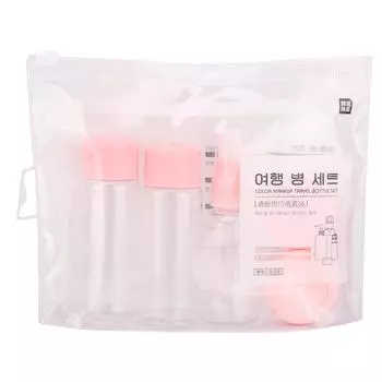 6шт прозрачный флакон спрей для макияжа лосьон пустой контейнер бутылки дорожный набор комплект