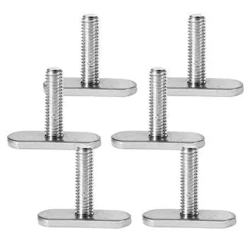 6шт рельсы для каяка, винты, болты, детали оборудования для каяка, каноэ, лодки