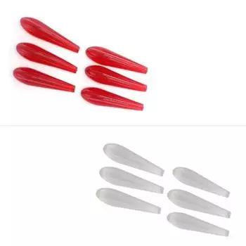 6шт универсальный автомобильный Стайлинг бампер спойлер наклейка воздушного потока декор кузова автомобиля