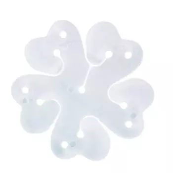 6шт воздушный шар в форме цветка сливы фиксированный зажим простой в использовании милый воздушный шар зажим папка поставщик вечеринок