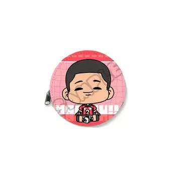 6th Edition Round Coin Case M ID Haikyu!! [Umi Nobuyuki] Everyone s Mochocho!