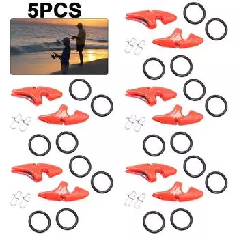 6UK 10Sets 15g Squid Jig Tip Run Weight Sinker for Wood Shrimp Lure Accessories