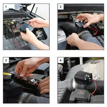 6UK 12V автомобильный ультразвуковой отпугиватель крыс и грызунов, куница, шоковый отпугиватель мышей, двигатель