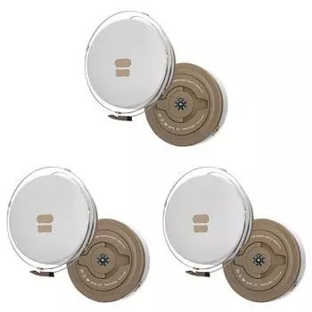 6UK 200LM Camping Fairy Lights Power Display for Camping Travel Party (Khaki)