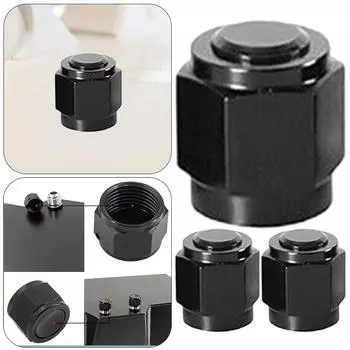 6UK 3 шт. Женский раструбный алюминиевый колпачок для автомобильных деталей (AN6)