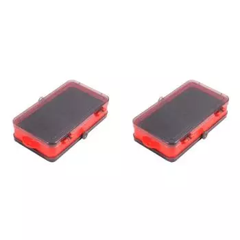 6UK Crank Jig Head Hook Fishing Lure Bait Gear Container Case Organizer (Box)