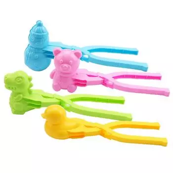 6UK Детский зимний уличный снег клипсы игрушка снежок клипсы снежки снежок i