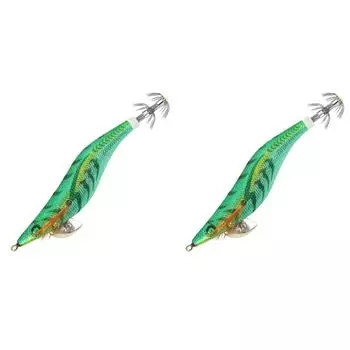 6UK Fishing Bait Каракатица Жесткая Приманка с Крючком Для Кальмара Искусственная Приманка (Стиль Б)