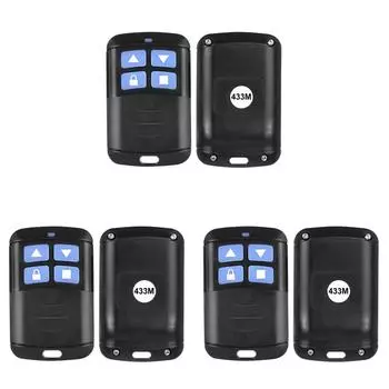 6UK Клонирование пульта дистанционного управления 4 кнопки клонирование пульта дистанционного управления для электрических ворот(433 МГц)