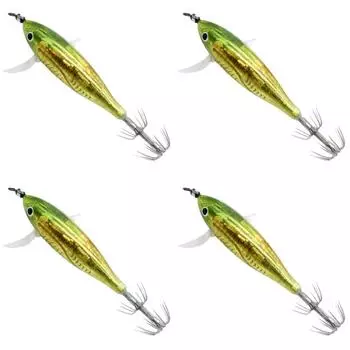 6UK крючок для ловли кальмаров и креветок 5,5 г, светящаяся искусственная приманка, инструмент для ночной рыбалки (Стиль