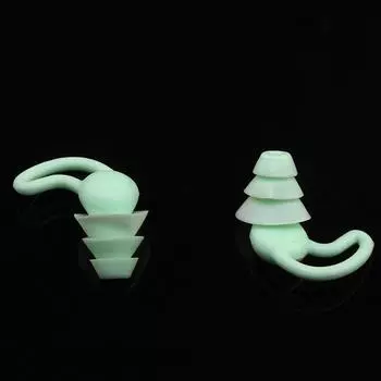 6UK Силиконовые Беруши Звукоизоляция Противошумные Беруши Для Сна (зеленый)