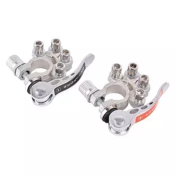 6v 24v без инструментов для автомобильного аккумулятора основной кабель автомобильный аккумулятор клемма быстроразъемный аккумулятор клемма 1 Pair