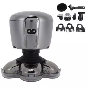 6в1 электробритва ЖК-дисплей многофункциональная мужская бритва триммер для волос в носу набор для ухода