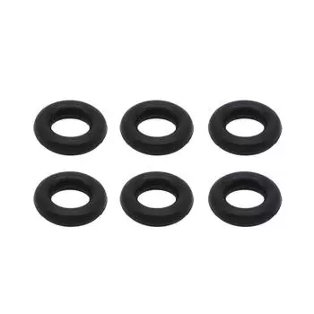 6X для VW Skoda BMW уплотнительное кольцо для сиденья, резиновый держатель форсунки, комплект уплотнений, прокладка для утечки 059130119, черная запасная часть для автомобиля 6pcs