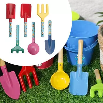 6x Garden Tools Set Landscaping Gift Sets for Children Hand Starter Kit