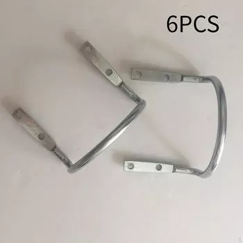 6 держателей для крючков для молотков, садовые стойки для инструментов, экономят место, практичны, прочны, необходимы для дома