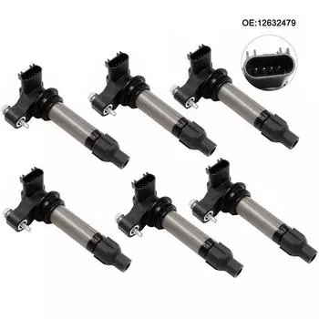 6x Катушки зажигания 12632479 Для Chevrolet GM Buick