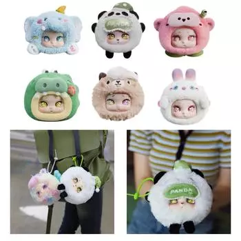 6x Lokiki Lovely Plush Doll Soft Mini Plush Toy Animal Doll for Girls Kids Children