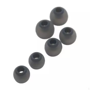 6x насадок для наушников, насадки для ушей, силиконовые насадки для наушников с прозрачным звуком, маленькие вкладыши для наушников