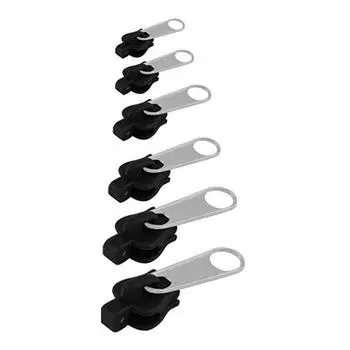 6x прочный и практичный набор для ремонта молний для всех нужд мгновенная фиксация молнии молнии слайдер