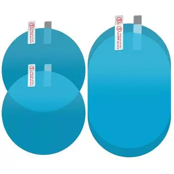 6x Прозрачная цветная прозрачная и безопасная пленка с высоким покрытием, водонепроницаемая и противотуманная