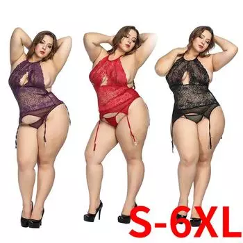 6XL кружевное сексуальное нижнее белье полупрозрачное сексуальное горячее нижнее белье с точкой росы летнее дышащее нижнее белье S фиолетовый