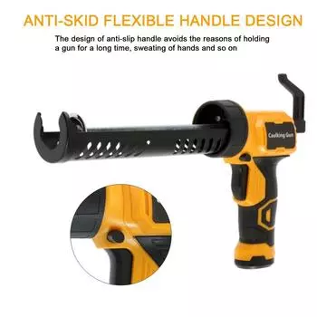 7000 об/мин беспроводной электрический клеевой пистолет многофункциональный ручной электрический пистолет для герметизации швов клеевой пистолет для герметика на батарейках АА not Battery