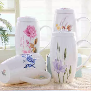 700 мл, большая кофейная кружка из костяного фарфора, керамический стакан для чаепития, большая кружка, рождественская подарочная чашка, фарфоровая большая кружка, эмалированная чашка 601-700ml