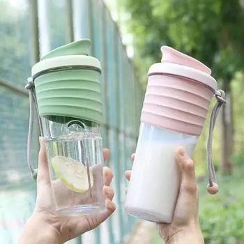 700 мл чашка для воды, герметичная пищевая устойчивая к высоким температурам бутылка-шейкер для протеина, портативный миксер, чашка для протеинового шейкера для тренировок жёлтый