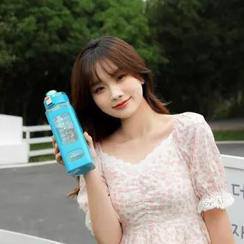 700 мл практичная бутылка для воды большой емкости для пищевых продуктов на открытом воздухе кувшин для напитков для тренажерного зала 700ML красный