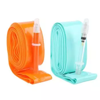 700Cx23-32C камера для велосипеда с французским клапаном TPU внутренняя камера для велосипедной шины замена для шоссейных C Orange