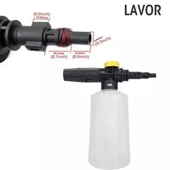 700 мл пенная насадка для снега с регулируемой насадкой-распылителем для автомоек Karcher K2 K3 K4 K5 K6 K7 генератор мыльной пены