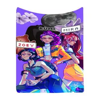 70 * 100cm Witch Hunts Warm Blanket One Size