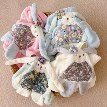 70*140 см мультяшный длинноухий кролик детское банное полотенце плюшевый бархат супер мягкий и милый детский большой полотенце пеленка